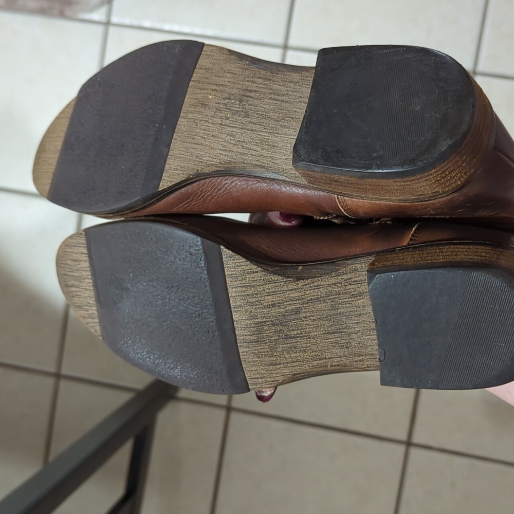 Arturo Chiang Leather Boots 8.5 - Picture 9 of 10